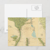 Unteres Ägypten Postkarte (Vorne/Hinten)