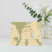 Unteres Ägypten Postkarte (Stehend Vorderseite)