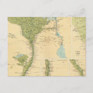 Unteres Ägypten Postkarte