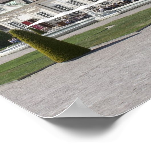 Unteres Belvedere Poster (Ecke)