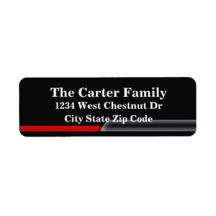 Unteres Design für die Rückgabe der schwarzen Adre