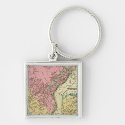 Unteres Kanada 2 Schlüsselanhänger (Vorne)