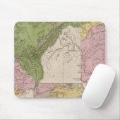 Unteres Kanada und Neubraunschweig Mousepad (Mit Mouse)