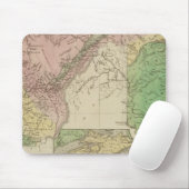 Unteres Kanada und New Brunswick Mousepad (Mit Mouse)