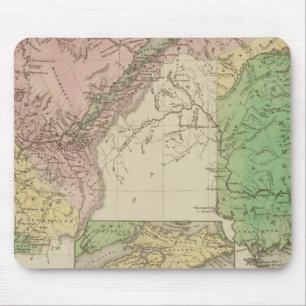 Unteres Kanada und New Brunswick Mousepad