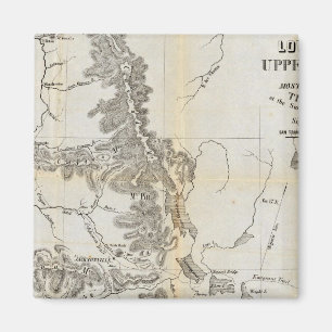 Unteres Oregon und Oberkalifornien Magnet