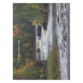 Unteres Tahquamenon Falls Tischtuch Tischdecke (Vorderseite)