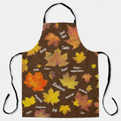 Untergang der Blätter und gute Sehnen Schürze (Vorderseite)