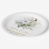 Untergang der Liebe Pappteller (Schrägansicht)