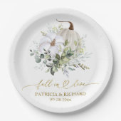 Untergang der Liebe Pappteller (Vorderseite)