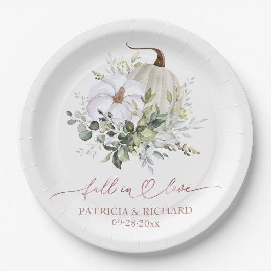 Untergang der Liebe Pappteller (Vorderseite)