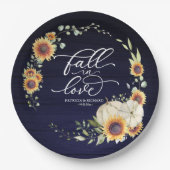 Untergang der Liebe Pappteller (Vorderseite)