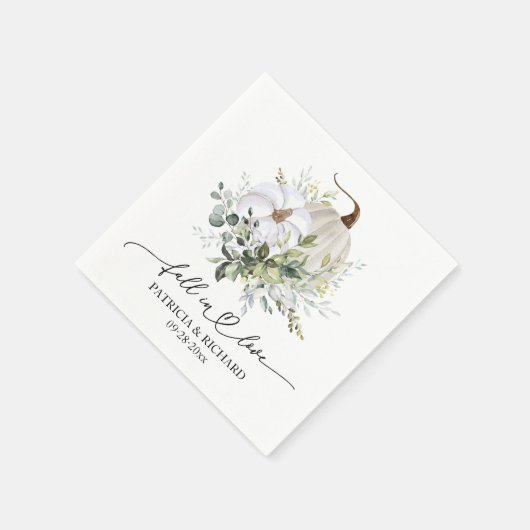 Untergang der Liebe Serviette (Ecke)