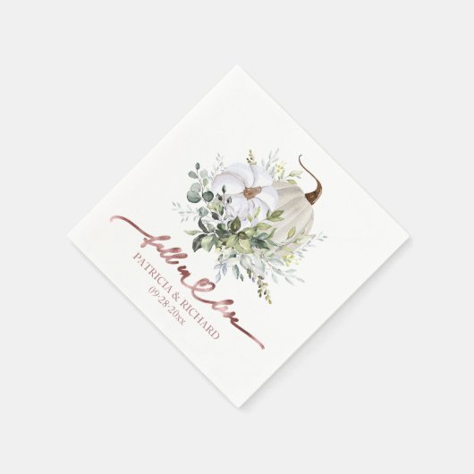 Untergang der Liebe Serviette (Ecke)