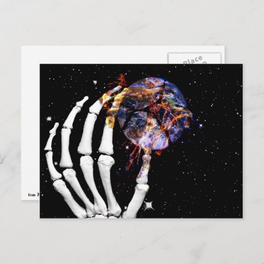 Untergang Postkarte (Vorne/Hinten)