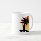 Untergehende Sonne Kaffeetasse (VorderseiteRechts)