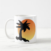 Untergehende Sonne Kaffeetasse (Links)
