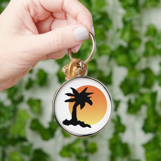Untergehende Sonne Schlüsselanhänger (Hand)
