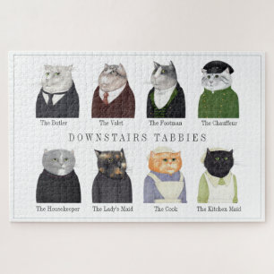 UNTERGESCHOSS-TABBIES 20x30 Puzzle