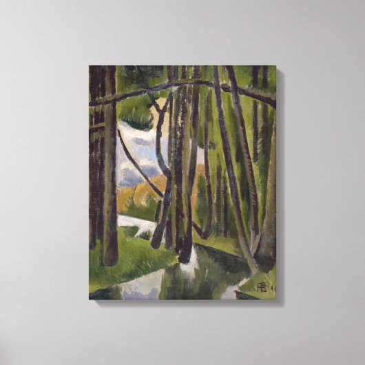 Untergewinn, 1910 leinwanddruck (Vorderseite)