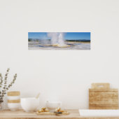 Untergeyser-Becken Poster (Küche)
