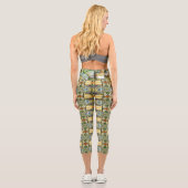 Untergrabung künstlerischer Gentrifizierung Capri Leggings (Rückseite)