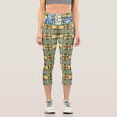 Untergrabung künstlerischer Gentrifizierung Capri Leggings (Vorderseite)