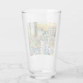 Untergrabung künstlerischer Gentrifizierung Glas (Rückseite)