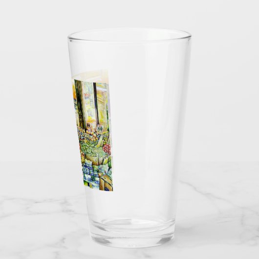 Untergrabung künstlerischer Gentrifizierung Glas (Links)