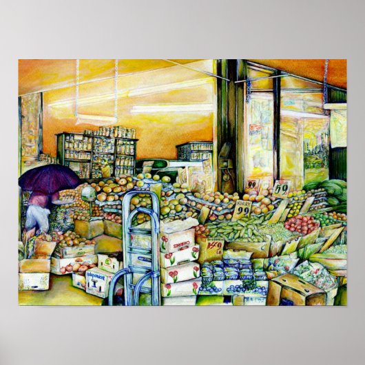 Untergrabung künstlerischer Gentrifizierung Poster (Vorne)