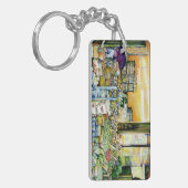 Untergrabung künstlerischer Gentrifizierung Schlüsselanhänger (Vorderseite links)