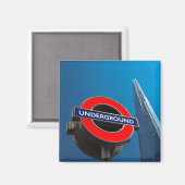 Untergrund am Shard Square Magnet (Vorderseite/Rückseite)