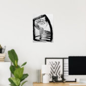 "Untergrund City" Poster (Heimbüro)