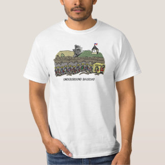 Untergrund-Eisenbahn T-Shirt