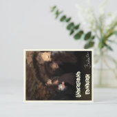 Untergrund-Gewölbe in Edinburgh, Postkarte in Scho (Stehend Vorderseite)