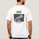 Untergrund-Hundehütten T-Shirt (Rückseite)