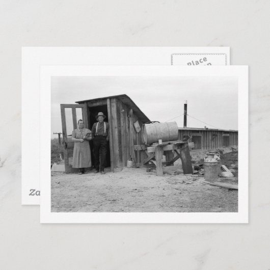 Untergrund in den 30er Jahren Postkarte (Vorne/Hinten)