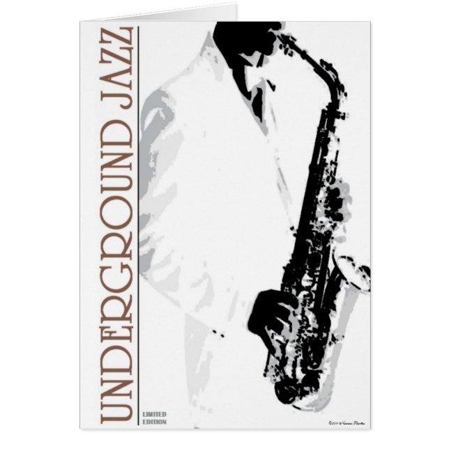 Untergrund Jazz Card (Vorne)