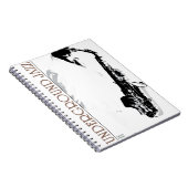 Untergrund Jazz-Notebook Notizblock (Rechte Seite)