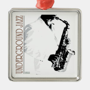 Untergrund Jazz Ornament Aus Metall