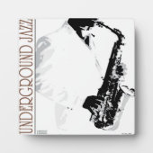 Untergrund Jazz Plaque Fotoplatte (Vorderseite)