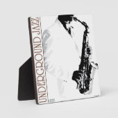 Untergrund Jazz Plaque Fotoplatte (Vorderseite)