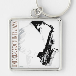 Untergrund Jazz Schlüsselanhänger