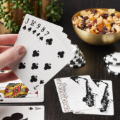 Untergrund Jazz Spielkarten (In Situ)