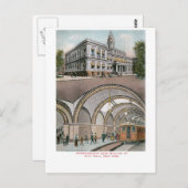 Untergrund Loop Station, City Hall, New York Postkarte (Vorne/Hinten)