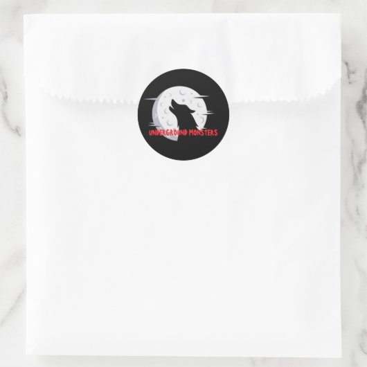 UNTERGRUND MONSTERS STICKER (Tasche)