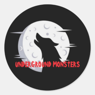 UNTERGRUND MONSTERS STICKER