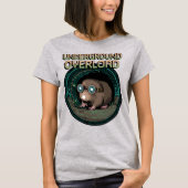 Untergrund Overlord Mole Hacker Circuit Design T-Shirt (Vorderseite)