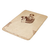 Untergrund Railroad Abolitionist Harriet Tubman Badematte (Schrägansicht)