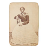 Untergrund Railroad Abolitionist Harriet Tubman Badematte (Vorderseite Vertikal)